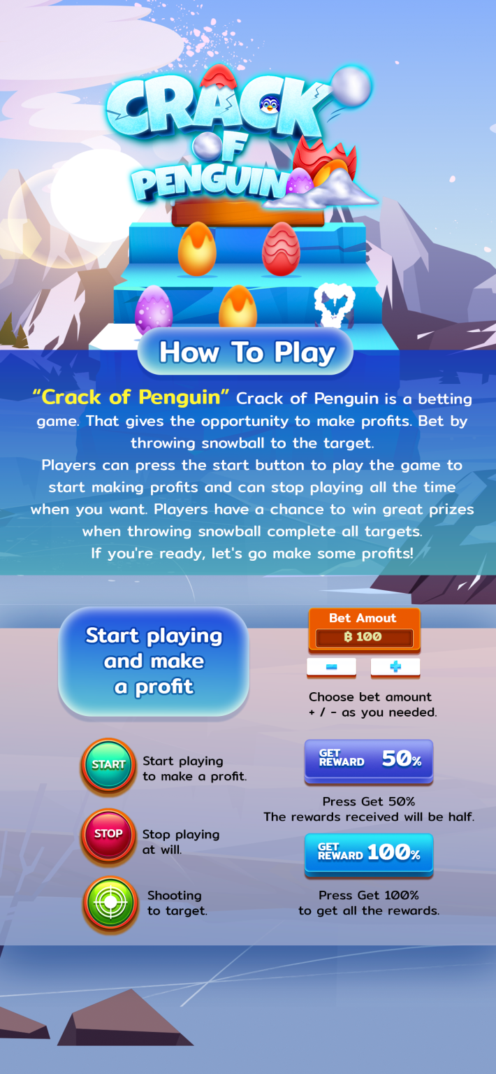 Crack of Penguin